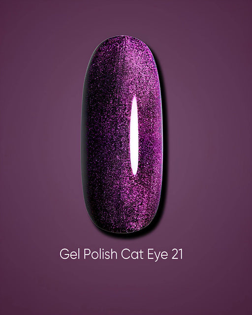 DARK Gel Polish Cat Eye 21, 6 ml - Ivaka Store