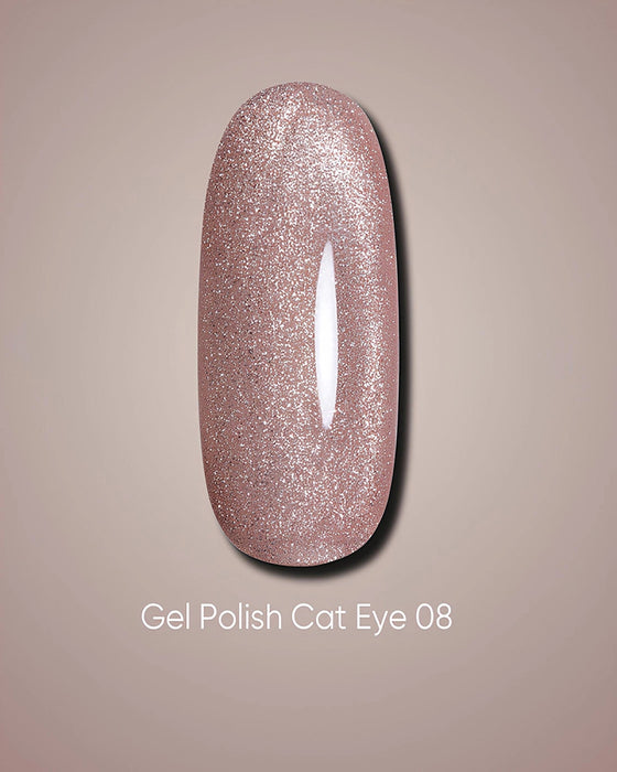 DARK Gel Polish Cat Eye 08, 10 ml - Ivaka Store
