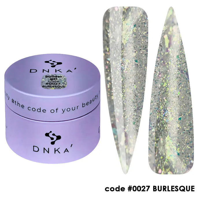 BUILDER GEL "DNKa", 30 ml #0027 BURLESQUE