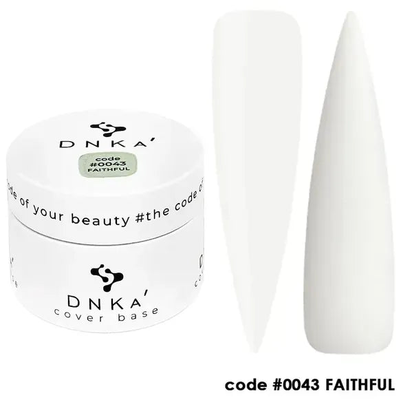 RUBBER BASE FRENCH "DNKa" (cover), 12-30 ml #0043 Faithful - Ivaka Store