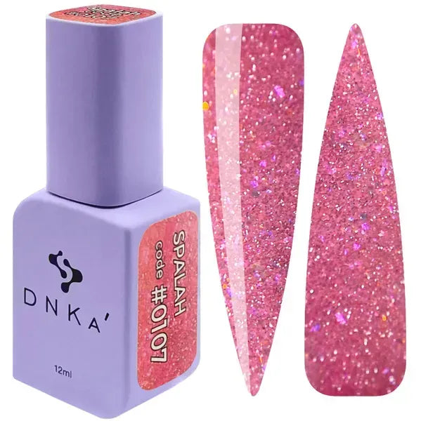 COLOR GEL POLISH "DNKa", 12 ml #0107 FLASH - Ivaka Store
