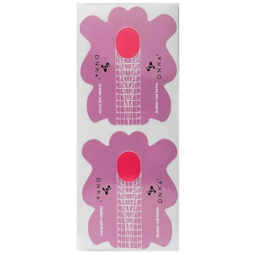 Schablone für Nagel Verlängerungen PAPER NAIL FORMS LONG "DNKa", 100 Stück - Ivaka Store