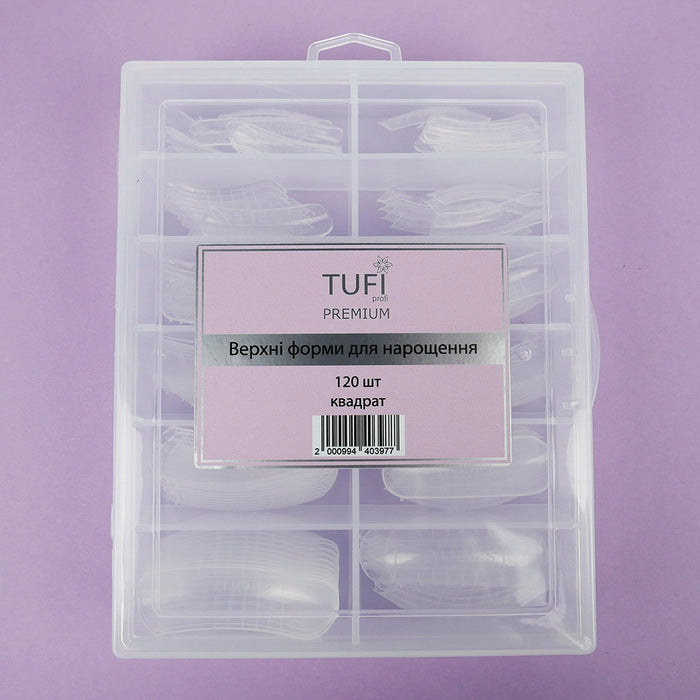 Dual Tips für Nagelverlängerungen TUFI profi PREMIUM Quadrat