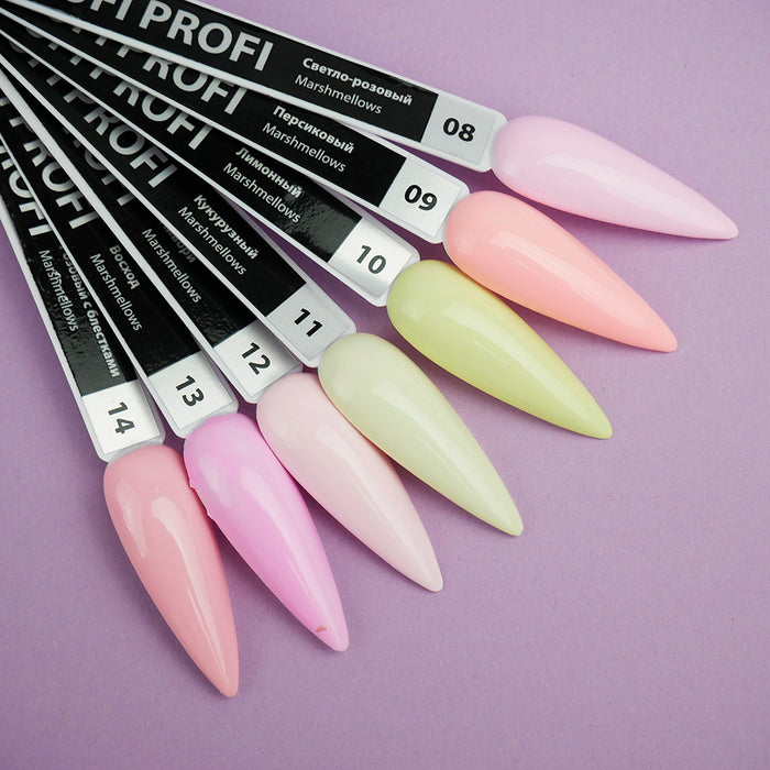 Gellack TUFI profi PREMIUM Marshmallows №10 Zitrone 8ml (0102487) - Ivaka Store