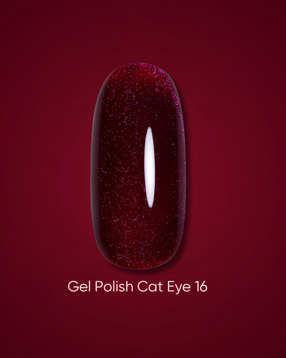 DARK Gel Polish Cat Eye 16, 6 ml - Ivaka Store