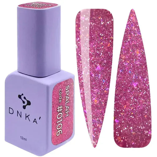 COLOR GEL POLISH "DNKa", 12 ml #0106 FLASH - Ivaka Store
