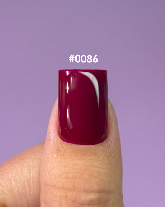 COLOR GEL POLISH "DNKa", 12 ml #0086