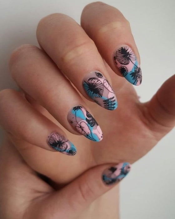 DEMO Taki Da 04 EDEN  – Große Platte mit DEMO-BLATT - Ivaka Store