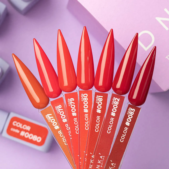 COLOR GEL POLISH "DNKa", 12 ml #0080 - Ivaka Store