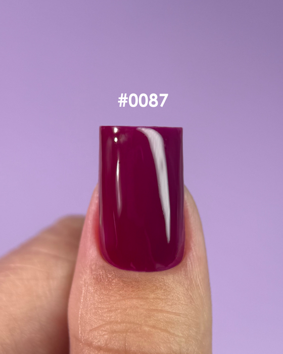 COLOR GEL POLISH "DNKa", 12 ml #0087