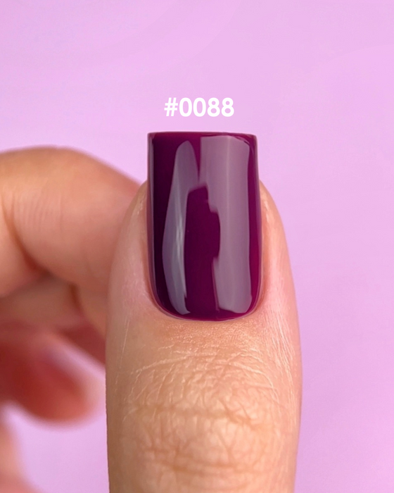 COLOR GEL POLISH "DNKa", 12 ml #0088