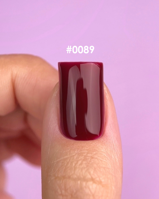 COLOR GEL POLISH "DNKa", 12 ml #0089