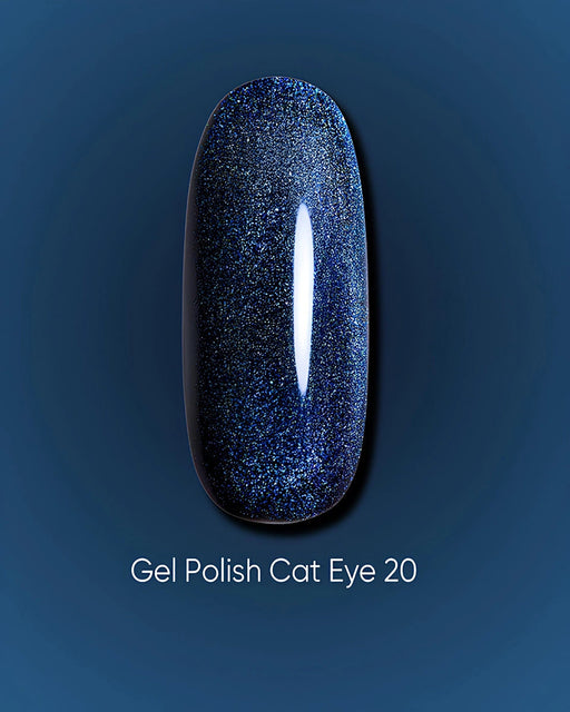 DARK Gel Polish Cat Eye 20, 6 ml - Ivaka Store