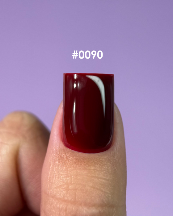 COLOR GEL POLISH "DNKa", 12 ml #0090