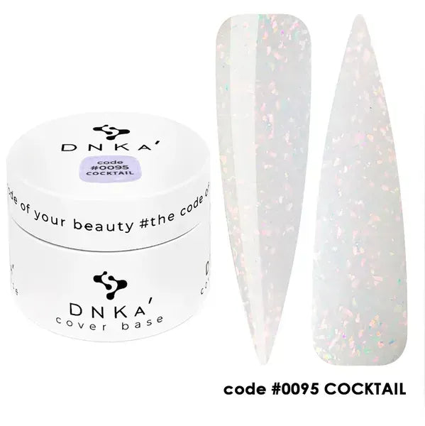 RUBBER BASE FRENCH "DNKa" (cover), (12-30 ml) #0095 Cocktail - Ivaka Store