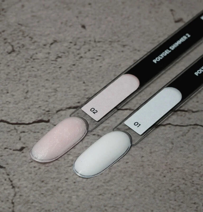 NAILSOFTHEDAY Polygel white, 30 g - Ivaka Store