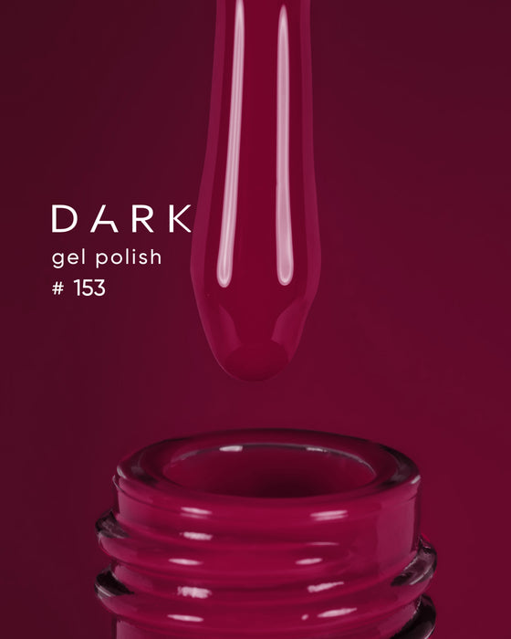 DARK Gel Polish 153, 10 ml - Ivaka Store