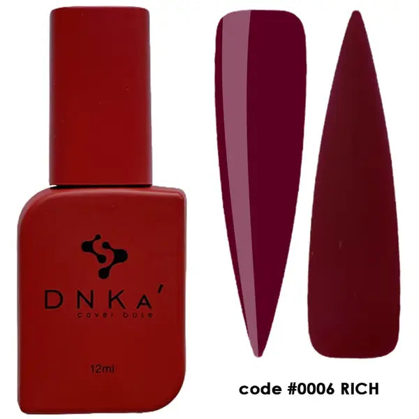 RUBBER BASE FRENCH "DNKa" (cover), 12 ml #0006 Rich