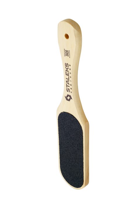Pediküre Hornhautfeile mit Erlenholzgriff STALEKS ABC-10/1, doppelseitig, 100/180 Grit - Ivaka Store