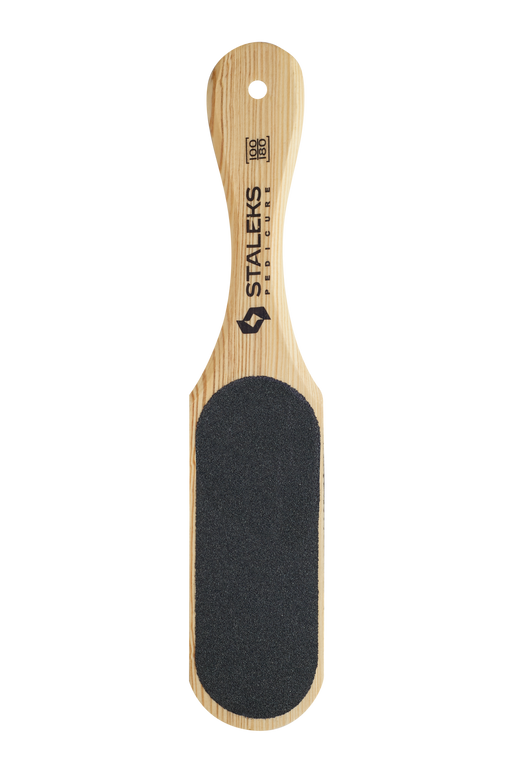 Pediküre Hornhautfeile mit Erlenholzgriff STALEKS ABC-10/1, doppelseitig, 100/180 Grit - Ivaka Store