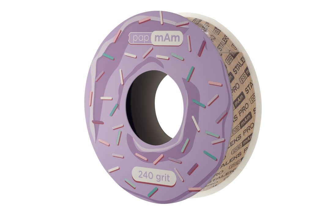 Ersatzband weiß STALEKS ATSC papmAm, Länge 6 Meter, verschiedene Körnungen - Ivaka Store