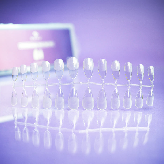 PROFESSIONAL NAIL GEL TIPS "DNKa", OVAL 240pcs - Ivaka Store