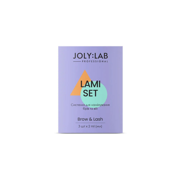 Joly:Lab Laminierungssystem für Augenbrauen und Wimpern, 3x2 ml - Ivaka Store