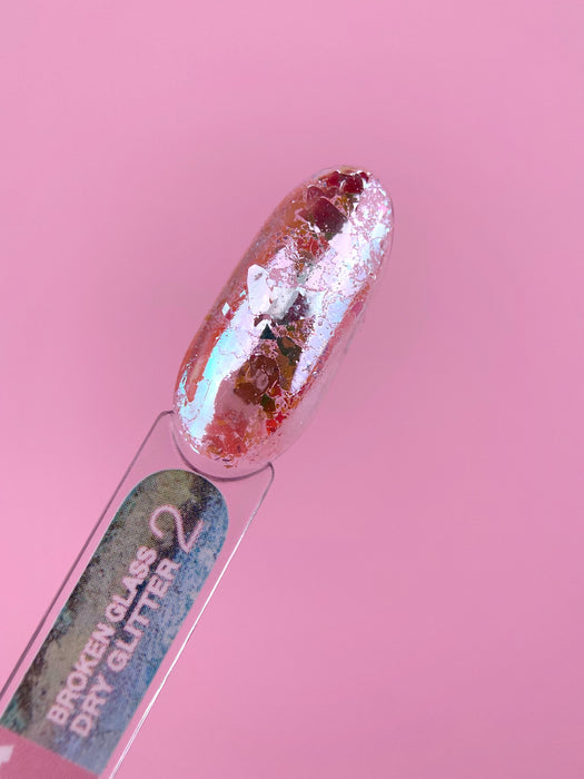 Lunamoon Broken Glass Dry Glitter Set (6 Stück) - Ivaka Store