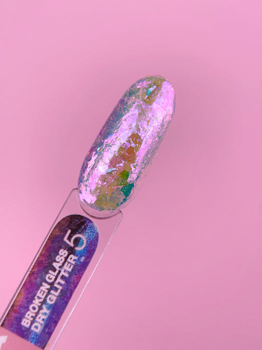 Lunamoon Broken Glass Dry Glitter Set (6 Stück) - Ivaka Store