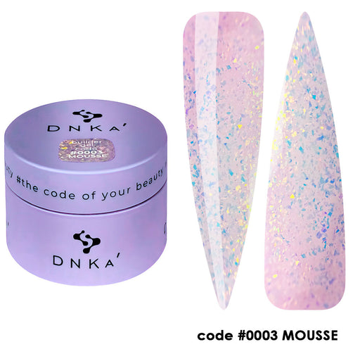 BUILDER GEL MOUSSE "DNKa", 30 ml #0003 - Ivaka Store