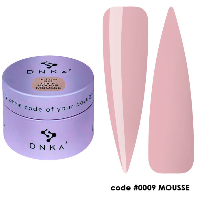 BUILDER GEL MOUSSE "DNKa", 30 ml #0009 - Ivaka Store