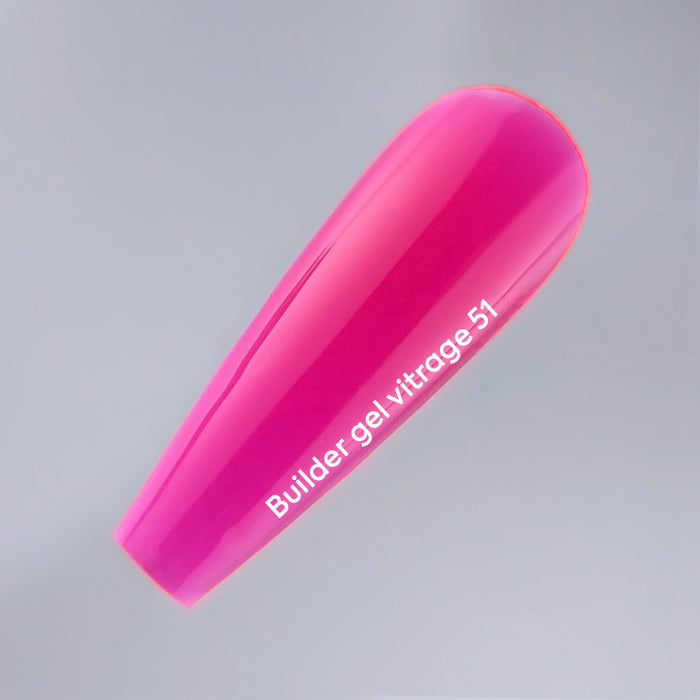 NAILSOFTHEDAY Builder gel 51 vitrage, 15 ml