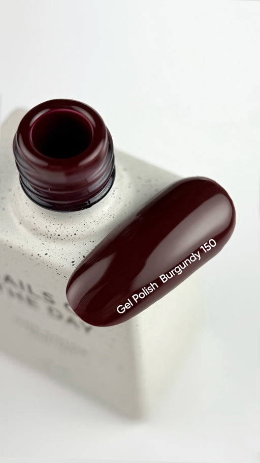 NAILSOFTHEDAY Gel polish Burgundy-150, 10 ml AUTUMN 2025 - Ivaka Store
