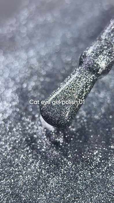 NAILSOFTHEDAY Gel polish Cat Eye 01, 6 ml - Ivaka Store