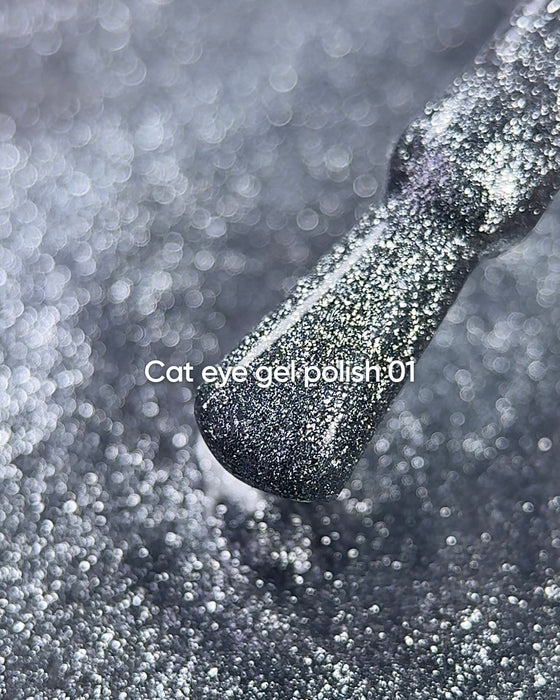 NAILSOFTHEDAY Gel polish Cat Eye 01, 6 ml - Ivaka Store