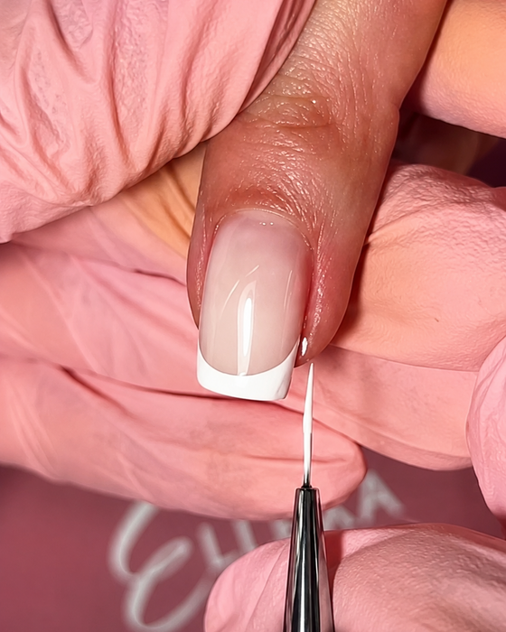 COLOR GEL POLISH "DNKa", 12 ml ULTRA WHITE
