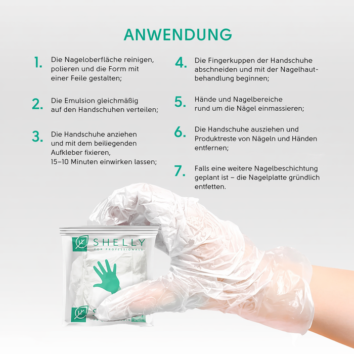 Shelly Einweghandschuhe für die Maniküre, 1 Paar - Ivaka Store