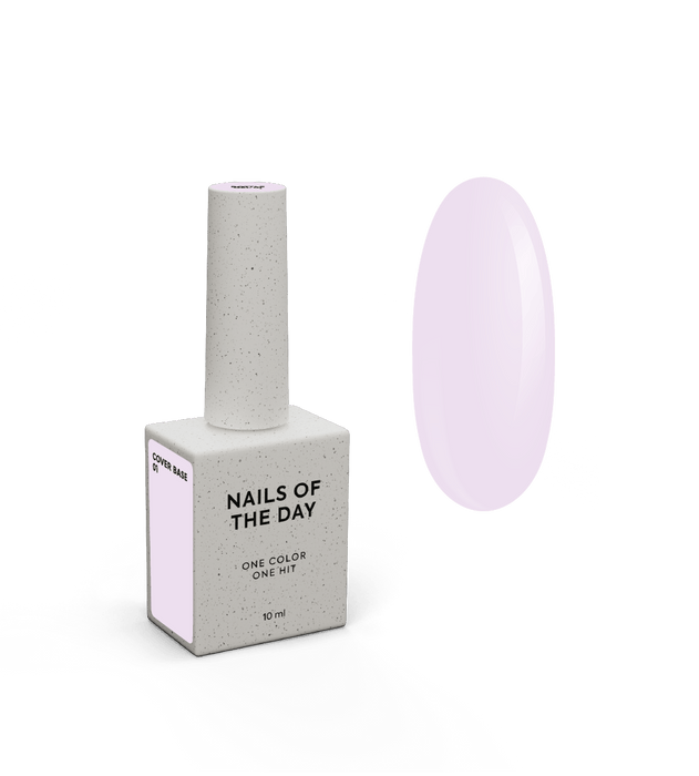 NAILSOFTHEDAY Cover base 01 - NEW Formula, 10 ml - Ivaka Store