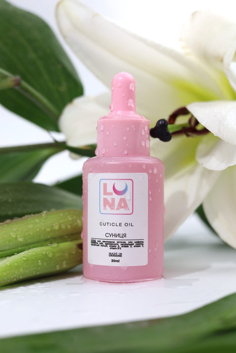 Lunamoon Nagelhautöl Erdbeere, 30 ml - Ivaka Store