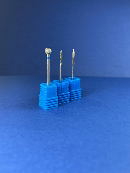 NAILSOFTHEDAY Diamant-Fräser “Kugel” blau 4 mm