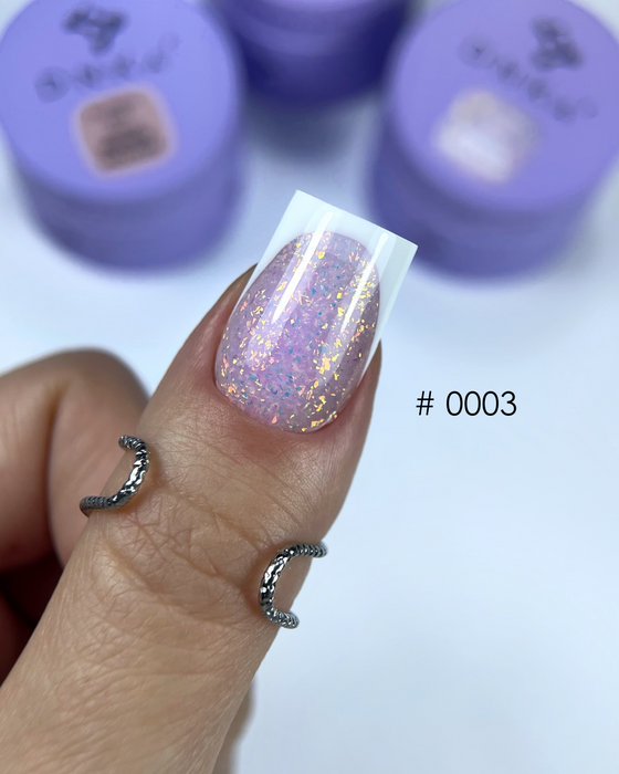 BUILDER GEL MOUSSE "DNKa", 30 ml #0003