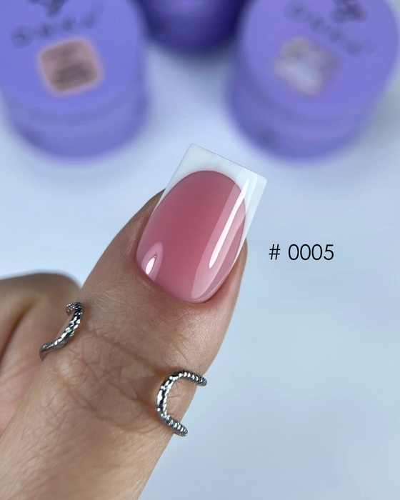BUILDER GEL MOUSSE "DNKa", 30 ml #0005