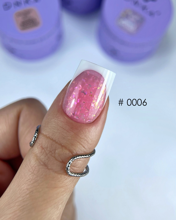 BUILDER GEL MOUSSE "DNKa", 30 ml #0006