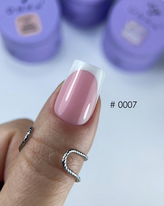 BUILDER GEL MOUSSE "DNKa", 30 ml #0007