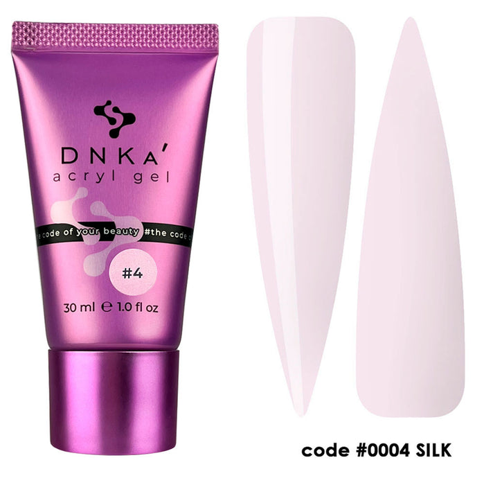 ACRYL GEL (tube) "DNKa", 30 ml #0004 Silk