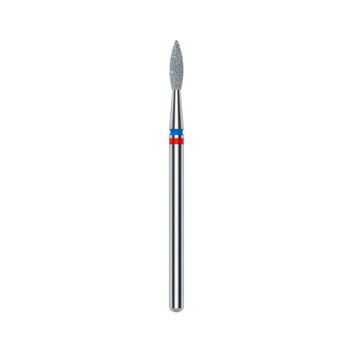 Diamant-Nagelbohrer DUO flame red-blue EXPERT Kopfdurchmesser 2,1 mm, Arbeitsteil 8 mm - Ivaka Store