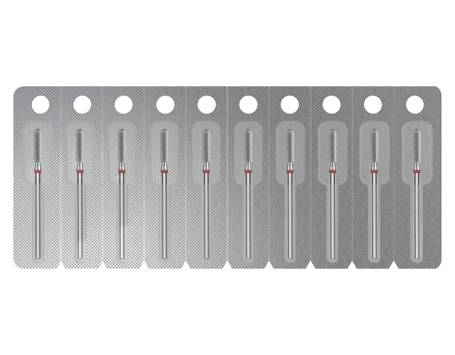 Diamant-Fräser “Zylinder” FA30R0 rot, verschiedene Körnungen und Durchmesser - Ivaka Store