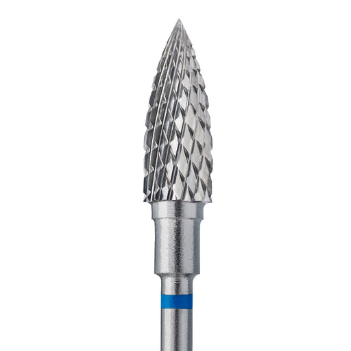 Hartmetallfräse "Flamme" FT10B050/13.5 blau, Durchmesser 5 mm - Ivaka Store