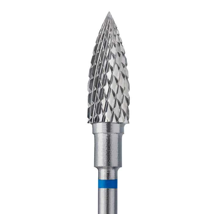 Hartmetallfräse "Flamme" FT10B050/13.5 blau, Durchmesser 5 mm - Ivaka Store