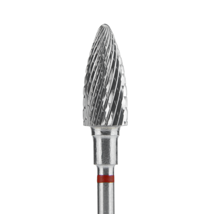 Hartmetall-Fräser “Zapfen” STALEKS Rot FT110R060/14, Durchmesser 6,0 mm - Ivaka Store